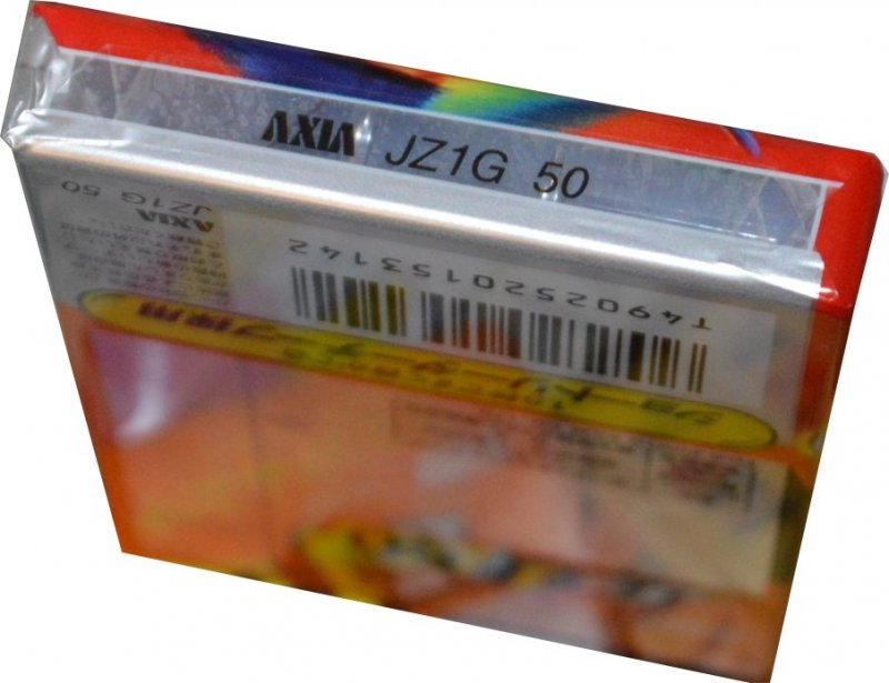 Compact Cassette AXIA J`z 1 50 "JZ1G 50" Type I Normal 1997 Japan