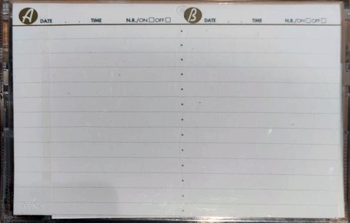 Compact Cassette Daiei Savings 120 Type I Normal 2000 Japan