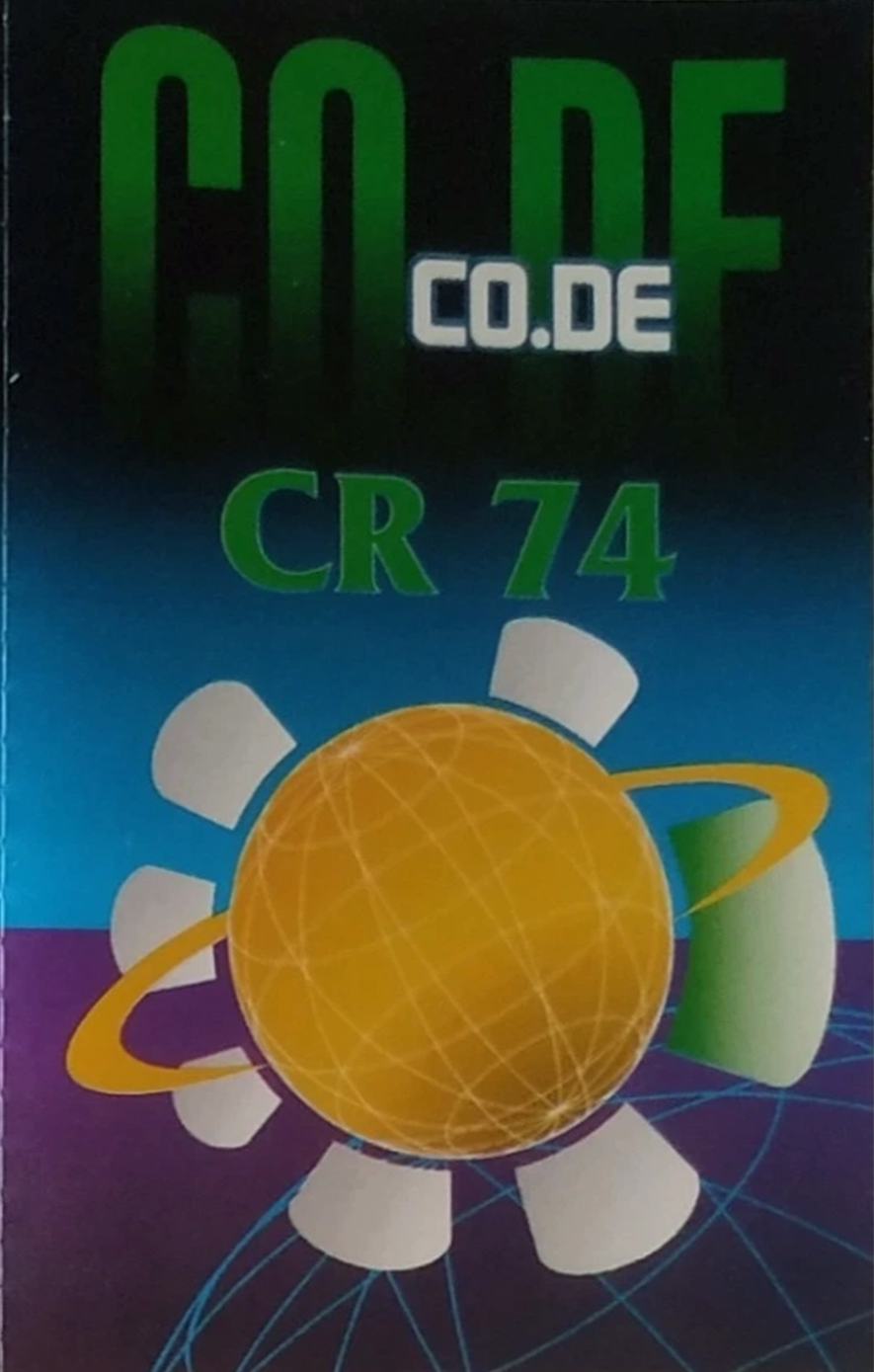 Compact Cassette CO.DE 74 Type II Chrome Italy