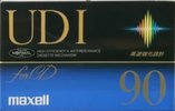 Compact Cassette Maxell UDI / UD1 90 "UD1-90(F)" Type I Normal 1992 Japan