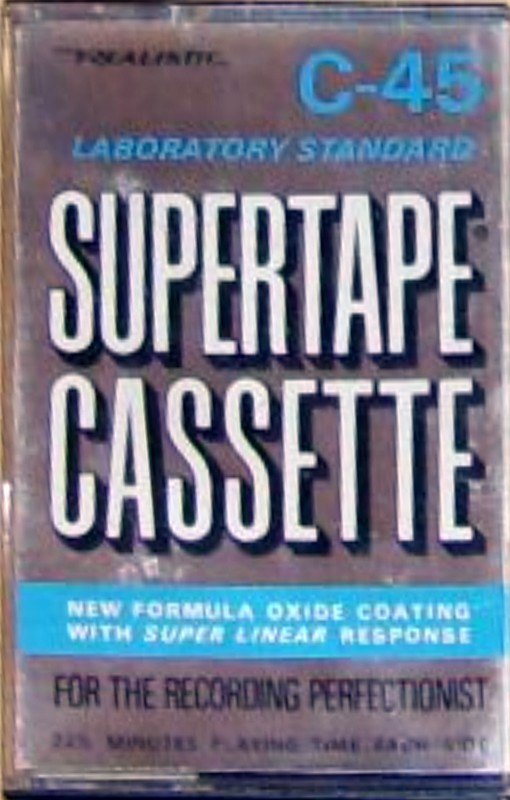 Compact Cassette: Radio Shack Realistic - Supertape 45