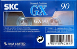 Compact Cassette SKC GX 90 Type I Normal 2001 Europe