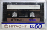 Compact Cassette Hitachi DL 60 Type I Normal 1985 Europe