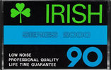 Compact Cassette Irish Series 2000 90 Type I Normal 1982 Hong Kong