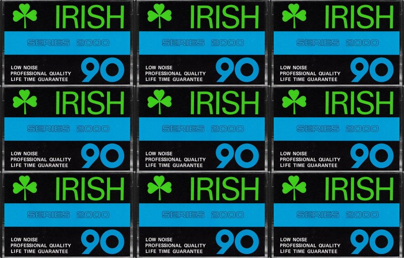 Compact Cassette:  Irish - Series 2000 90