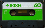 Compact Cassette Irish 60 "Master 7000" Type I Normal 1982 Hong Kong