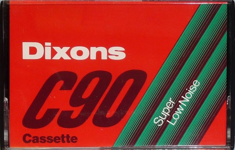 Compact Cassette Dixons 90 Type I Normal UK