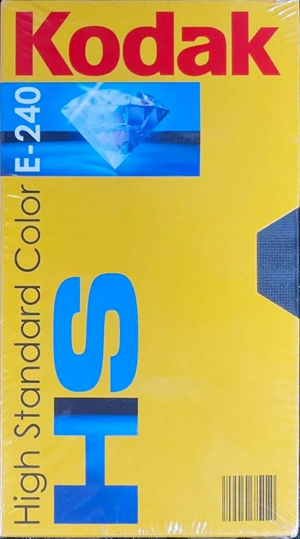 VHS, Video Home System Kodak HS 240 Type I Normal Europe