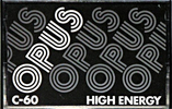 Compact Cassette Opus 60 "High Energy" Type I Normal Europe