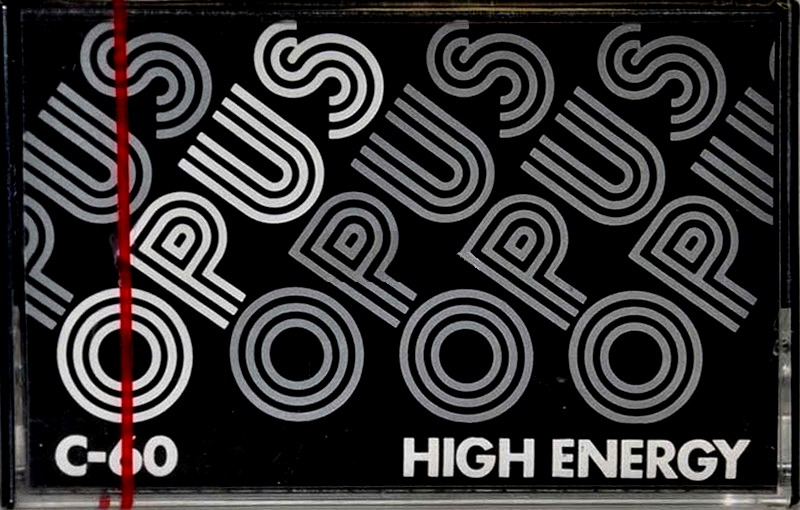 Compact Cassette Opus 60 "High Energy" Type I Normal Europe