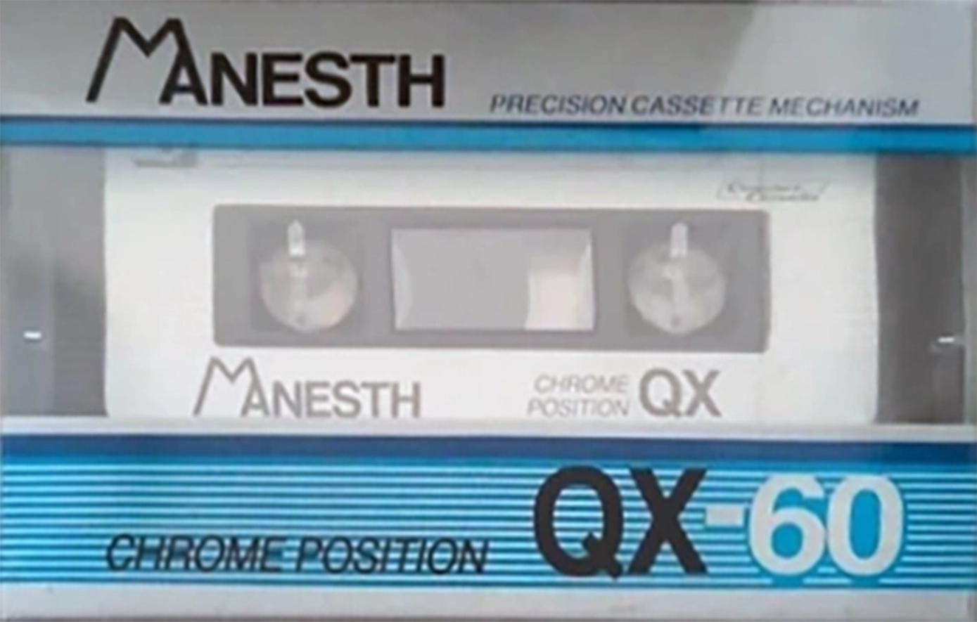 Compact Cassette Manesth QX 60 Type II Chrome France