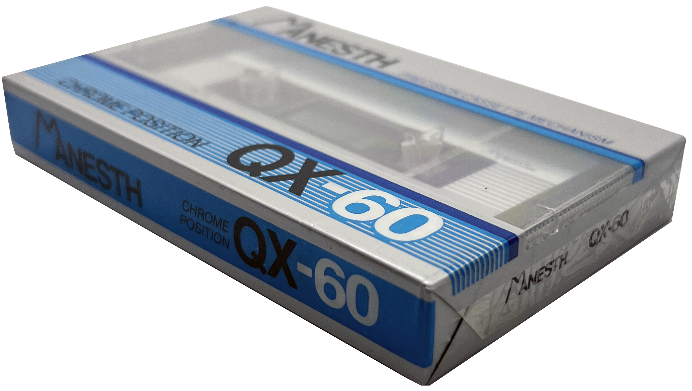 Compact Cassette Manesth QX 60 Type II Chrome 1989 France
