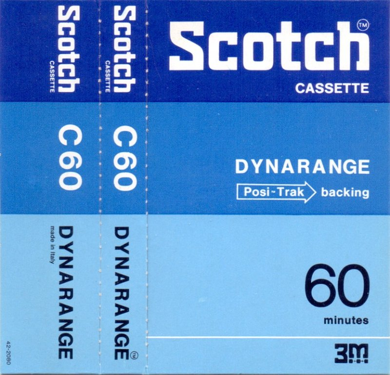 Compact Cassette: 3M Scotch - Dynarange 60