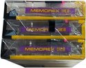 3 pack Memorex Cire 90 Type II Chrome 1991 USA