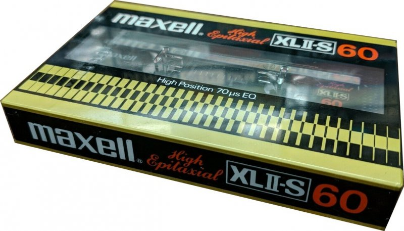 Compact Cassette Maxell XLII-S 60 Type II Chrome 1982 Japan