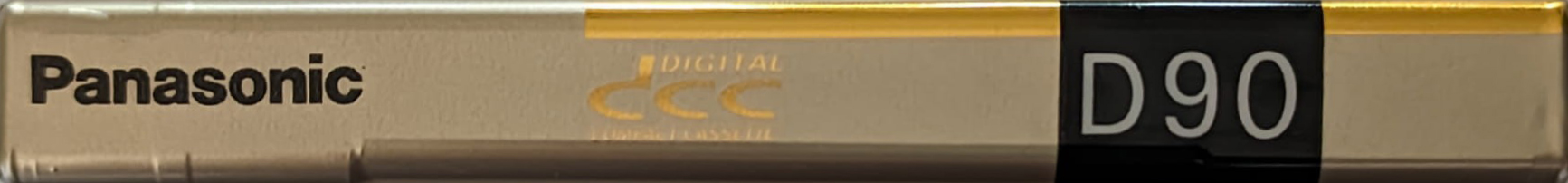 DCC Panasonic 90 "RT-D90A" Type I Normal 1992 North America