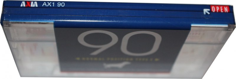 Compact Cassette AXIA AX1 90 Type I Normal 2000 Japan