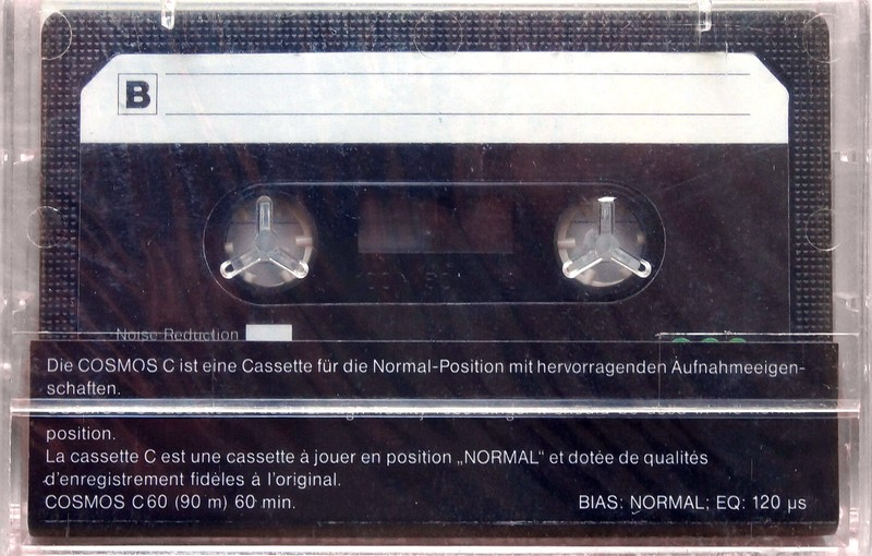 Compact Cassette H&H Cosmos 60 Type I Normal 1979 Germany