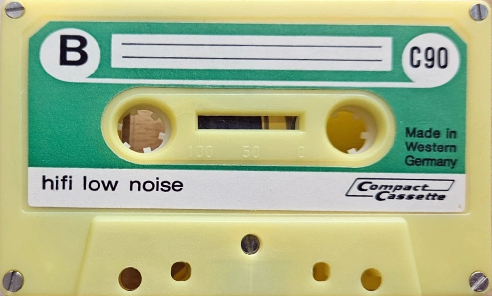 Compact Cassette Familia 90 "LH" Type I Normal Germany