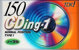 Compact Cassette TDK CDing 1 150 "CD1-150G" Type I Normal 1996 Japan