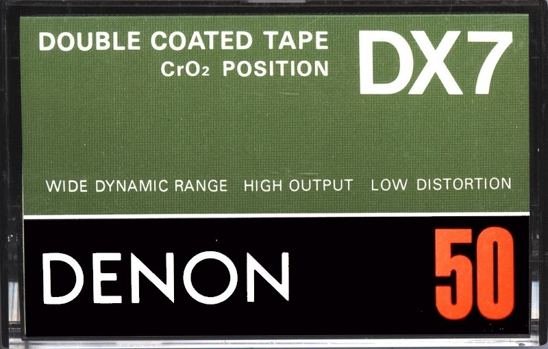 Compact Cassette: Nippon Columbia / Denon Denon - DX7 50