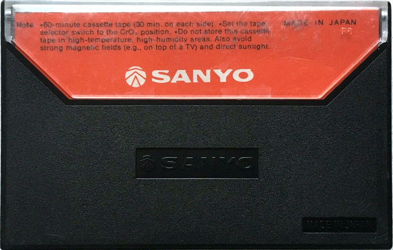 Compact Cassette:  Sanyo - CR 60