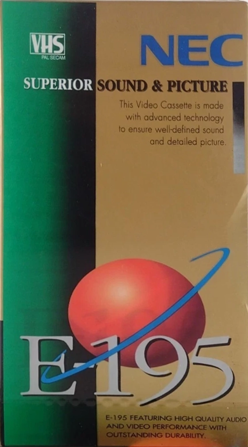 VHS, Video Home System NEC 195 Type I Normal Australia