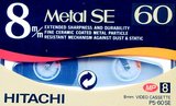 Video8, Hi8, Digital8 Hitachi 60 "Metal SE" Type IV Metal 1990 Europe