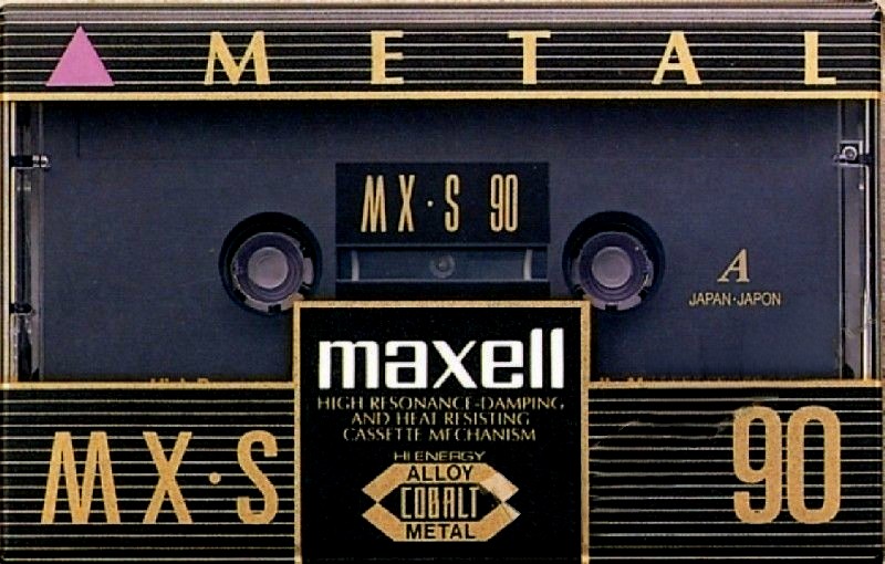 Compact Cassette: Maxell / Hitachi Maxell - MX-S 90