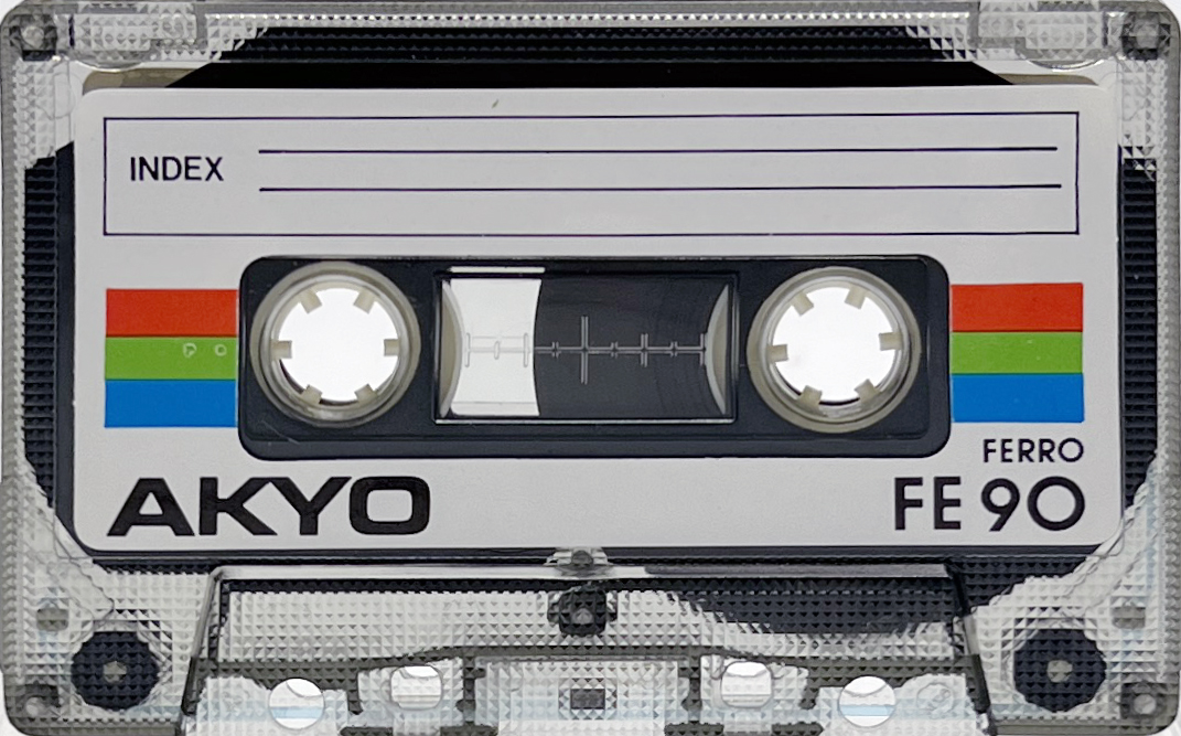 Compact Cassette Akyo 90 "FE" Type I Normal 1992 Europe