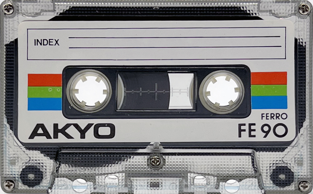 Compact Cassette Akyo 90 "FE" Type I Normal 1992 Europe