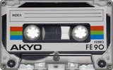 Compact Cassette Akyo 90 "FE" Type I Normal 1992 Europe