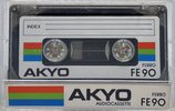 Compact Cassette Akyo 90 "FE" Type I Normal 1992 Europe