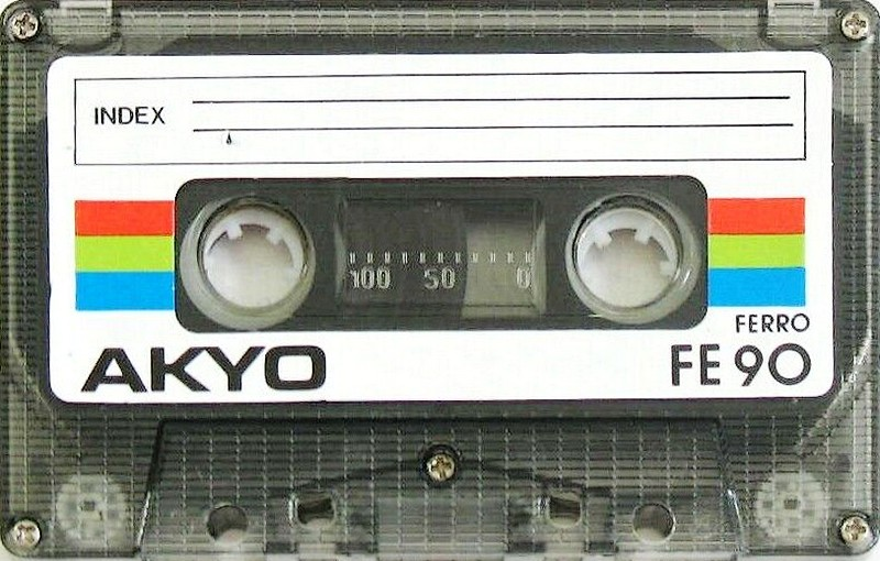 Compact Cassette Akyo 90 "FE" Type I Normal Europe