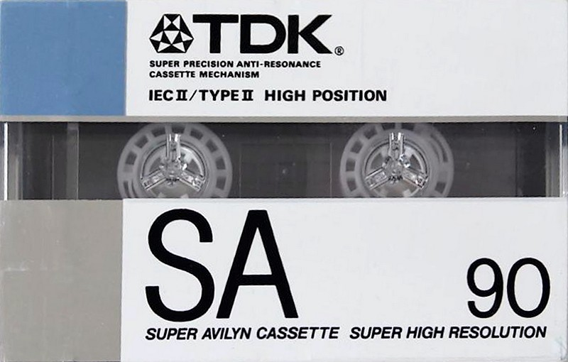 Compact Cassette: TDK  - SA 90