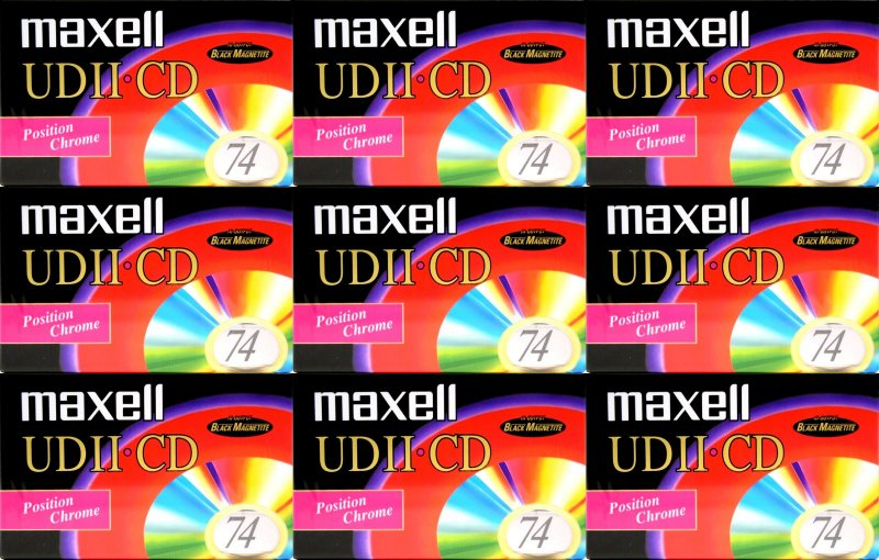 Compact Cassette: Maxell / Hitachi Maxell - UDII-CD 74