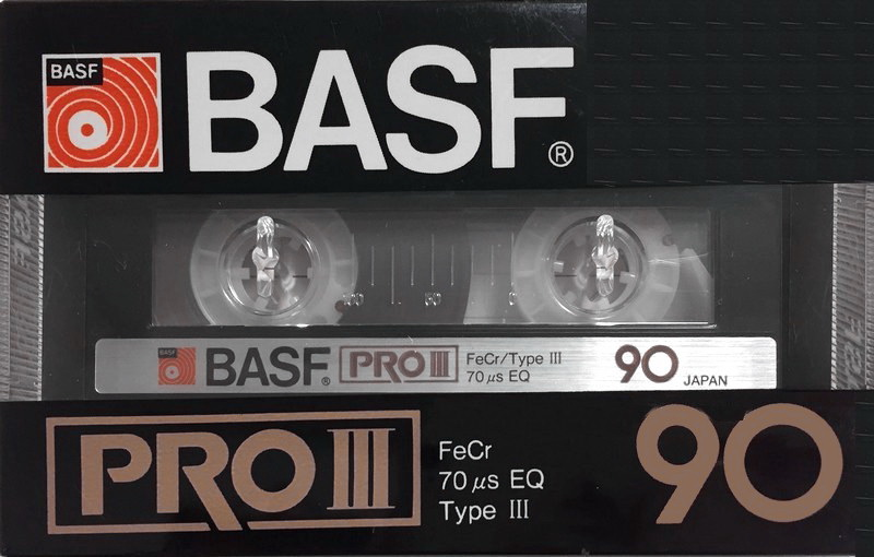 Compact Cassette: BASF  - Pro III 90