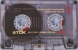 Compact Cassette TDK D 90 Type I Normal 1988 Australia, Europe