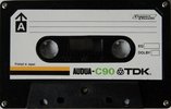 Compact Cassette TDK Audua 90 Type I Normal 1975 Europe, USA