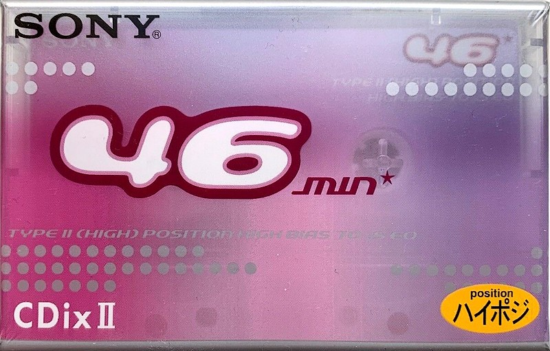 Compact Cassette: Sony  - CDix II 46