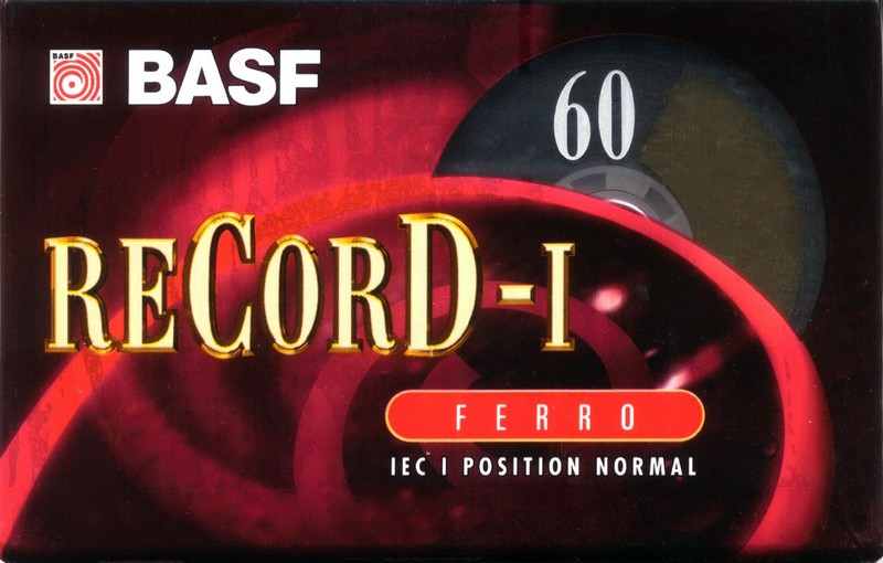 Compact Cassette BASF Record I 60 Type I Normal 1997 Europe