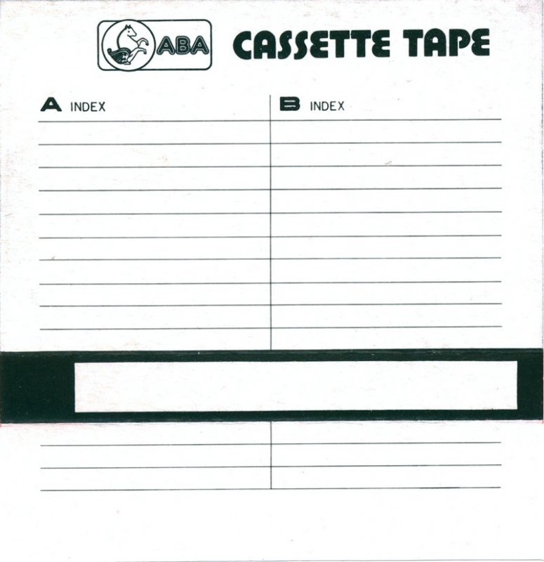 Compact Cassette ABA 60 Type I Normal 1975 Hong Kong