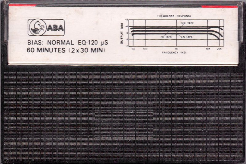 Compact Cassette:  ABA -  60