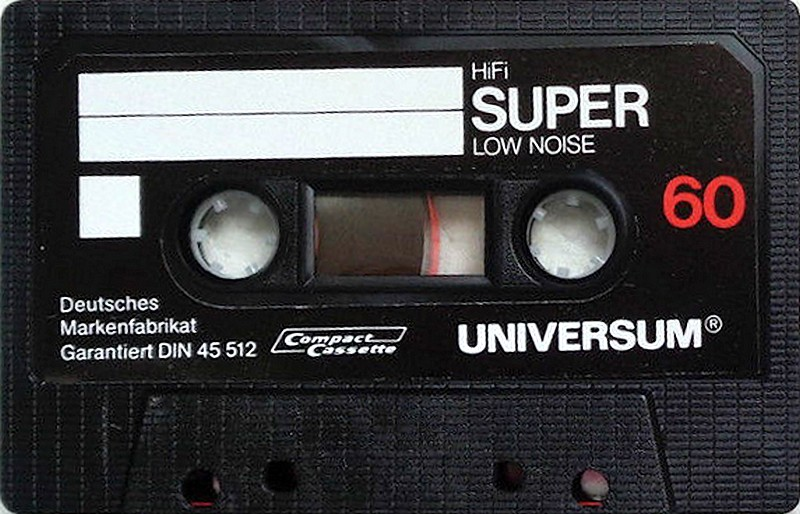 Compact Cassette Universum Super 60 Type I Normal 1979 Europe