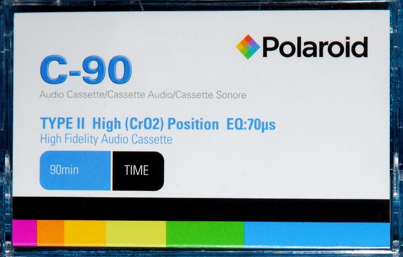 Compact Cassette Polaroid Type II Chrome