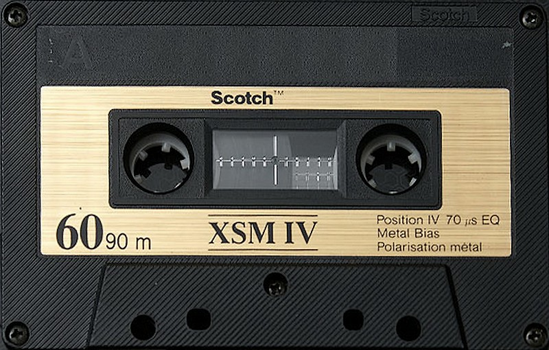 Compact Cassette: 3M Scotch - XSM IV 60