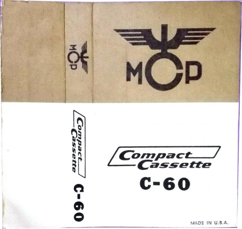 Compact Cassette MCP 60 Type I Normal USA
