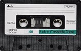 Compact Cassette Aurex AX 46 Type II Chrome 1979 Japan