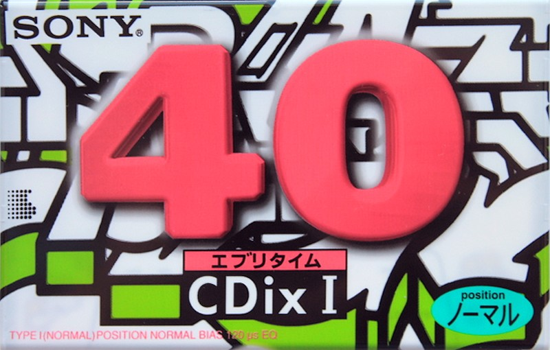 Compact Cassette: Sony  - CDix I 40