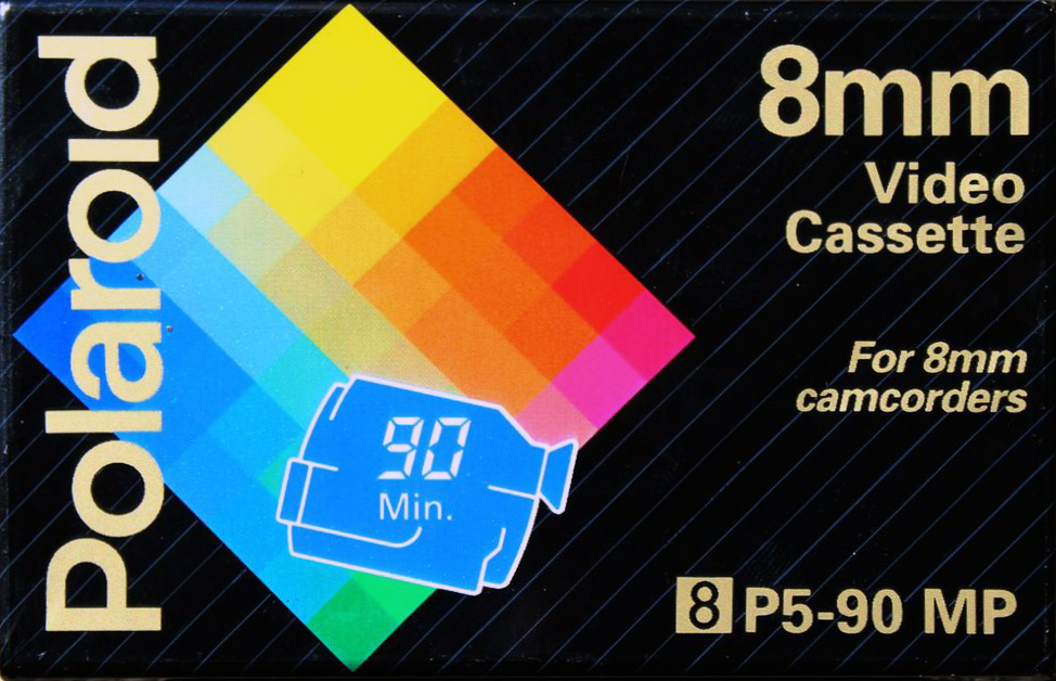 Video8, Hi8, Digital8 Polaroid 90 Type IV Metal 1992 North America